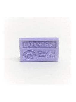 SAVON DE MARSEILLE HUILE D'OLIVE BIO 125G, LAVANDE